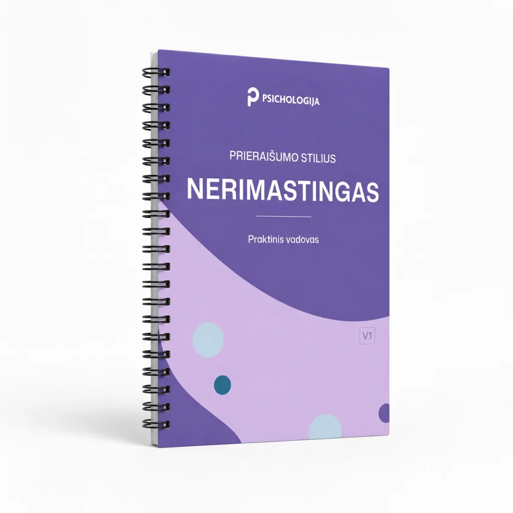 Nerimastingo prieraišumo vadovas