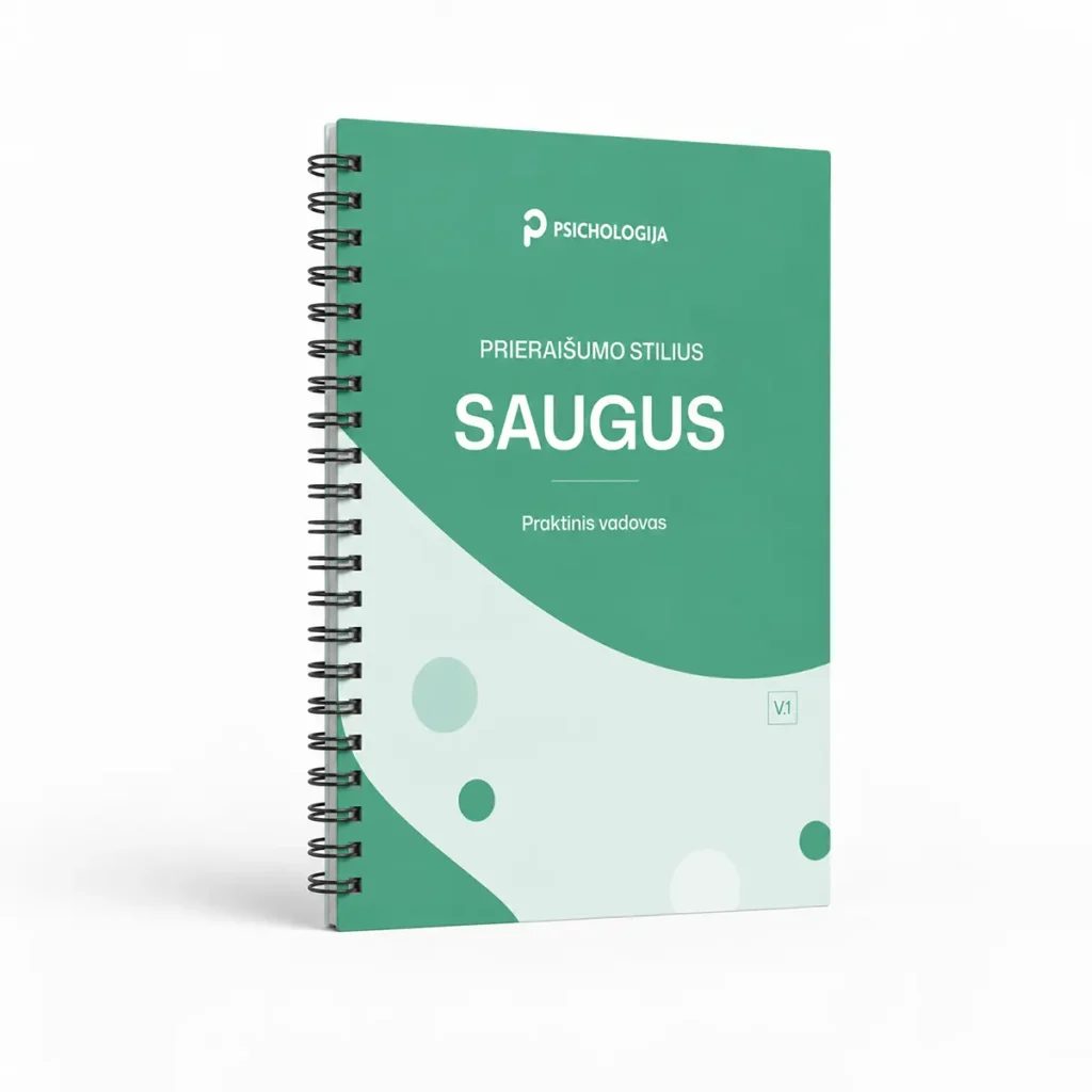 Saugaus prieraišumo vadovas