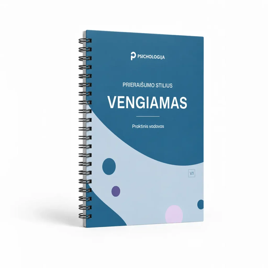 Vengiamo prieraišumo vadovas