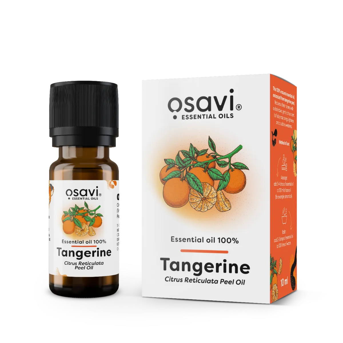 OSAVI 100 % mandarinų eterinis aliejus, 10 ml - Image 1